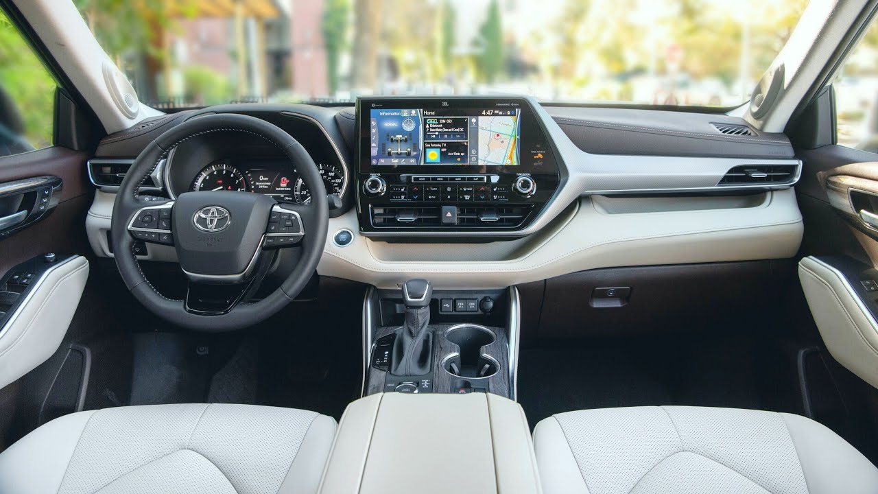 Toyota highlander Hybrid Interior