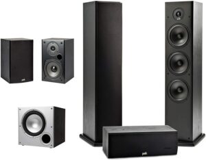 Polk Audio Home Theater System with Powered Subwoofer