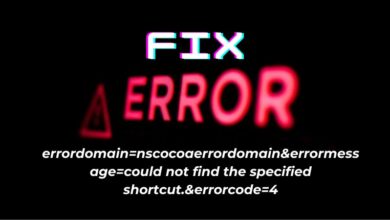 errordomainnscocoaerrordomainerrormessagecould-not-find-the-specified-shortcut.errorcode4