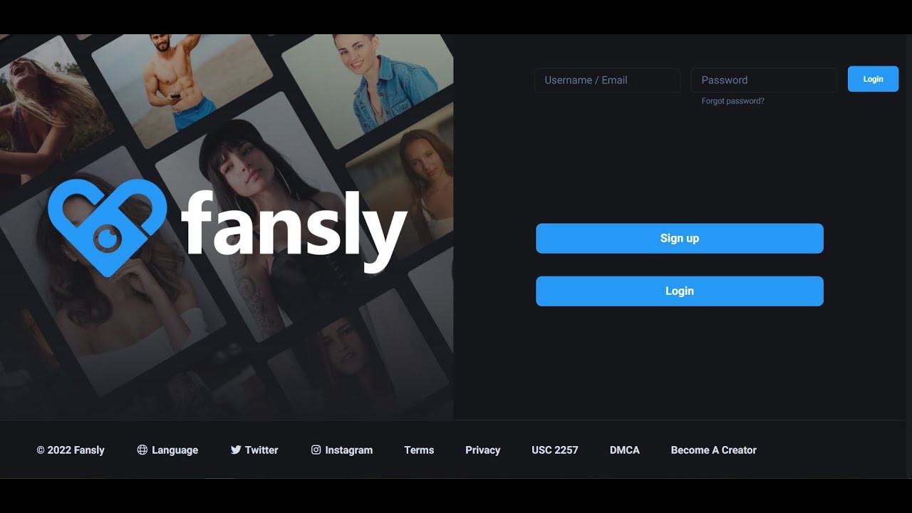 How to Create account on Fansly
